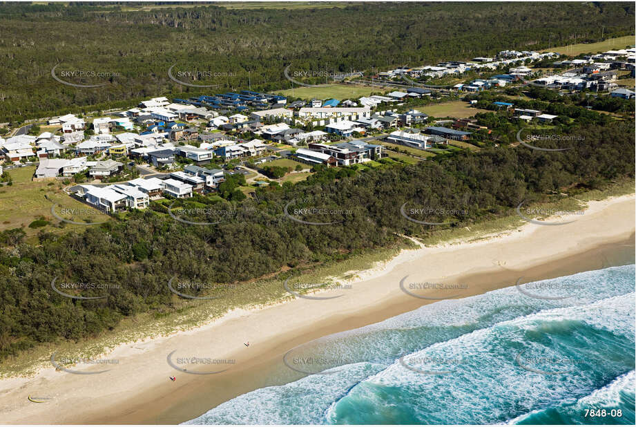 Aerial Photo Casuarina Beach NSW Aerial Photography