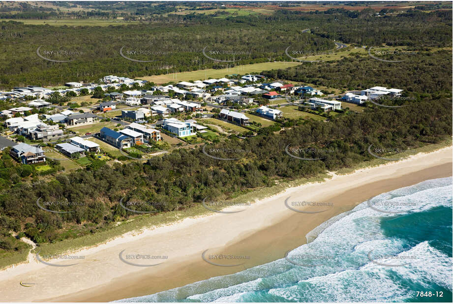 Aerial Photo Casuarina Beach NSW Aerial Photography