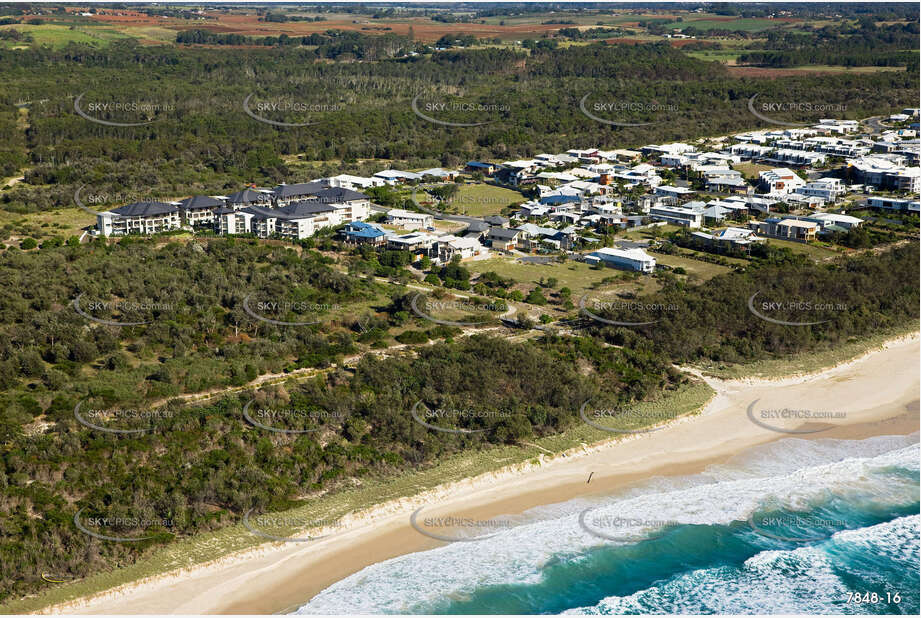 Aerial Photo Casuarina Beach NSW Aerial Photography