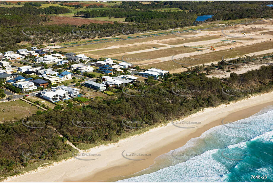 Aerial Photo Casuarina Beach NSW Aerial Photography