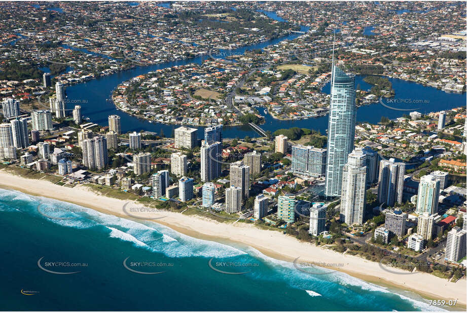 Aerial Photo Surfers Paradise QLD Aerial Photography