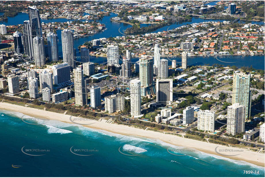 Aerial Photo Surfers Paradise QLD Aerial Photography