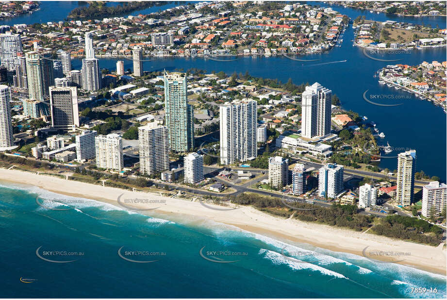 Aerial Photo Surfers Paradise QLD Aerial Photography