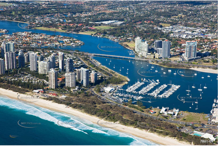 Aerial Photo Main Beach QLD Aerial Photography