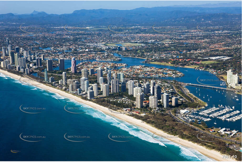 Aerial Photo Main Beach QLD Aerial Photography