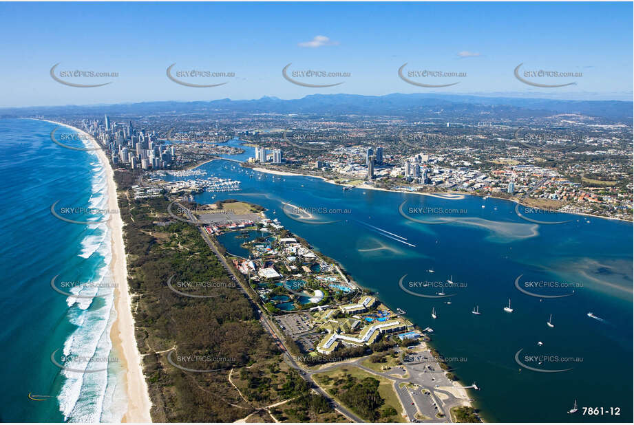 Aerial Photo Main Beach QLD Aerial Photography