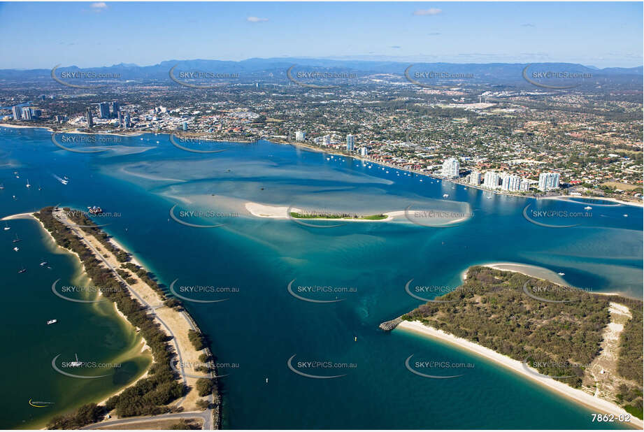 Gold Coast Broadwater Island QLD Aerial Photography