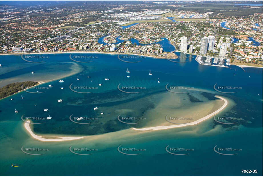 Gold Coast Broadwater Island QLD Aerial Photography