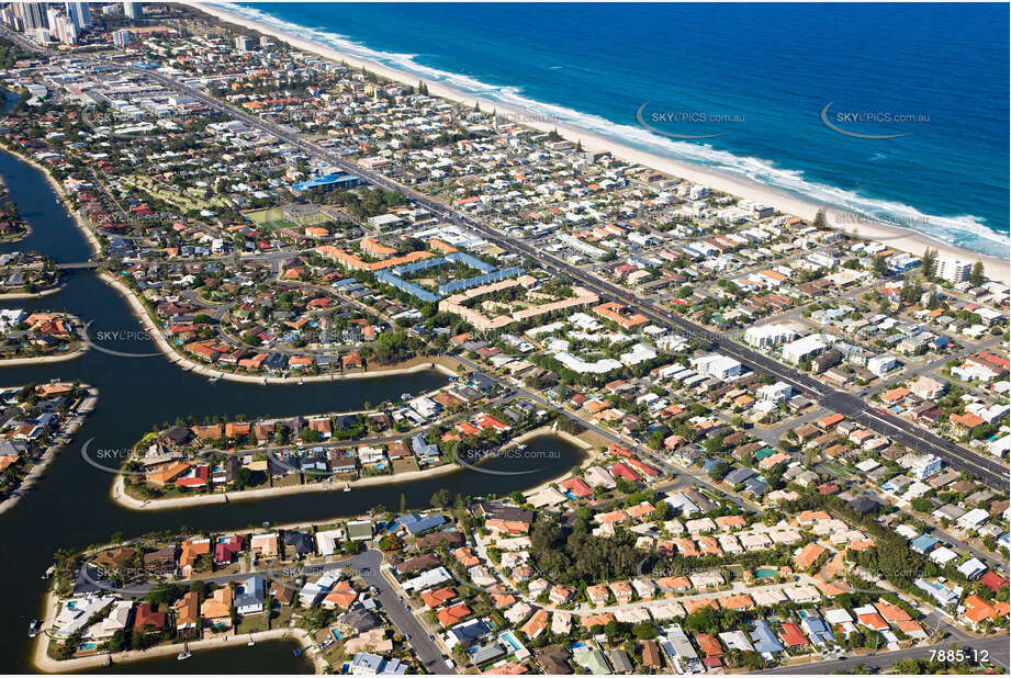 Aerial Photo Mermaid Waters QLD Aerial Photography