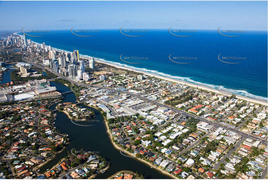 Aerial Photo Mermaid Waters QLD Aerial Photography