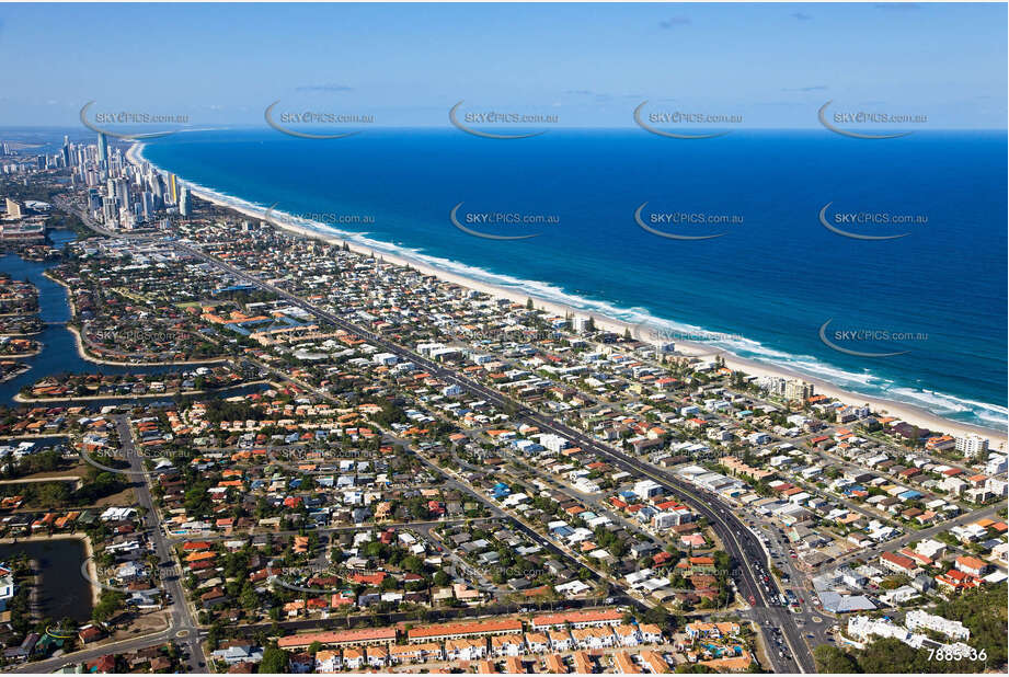 Aerial Photo Mermaid Waters QLD Aerial Photography