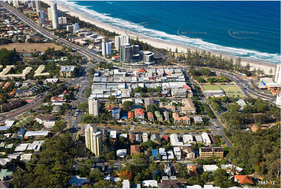 Aerial Photo Burleigh Heads QLD Aerial Photography