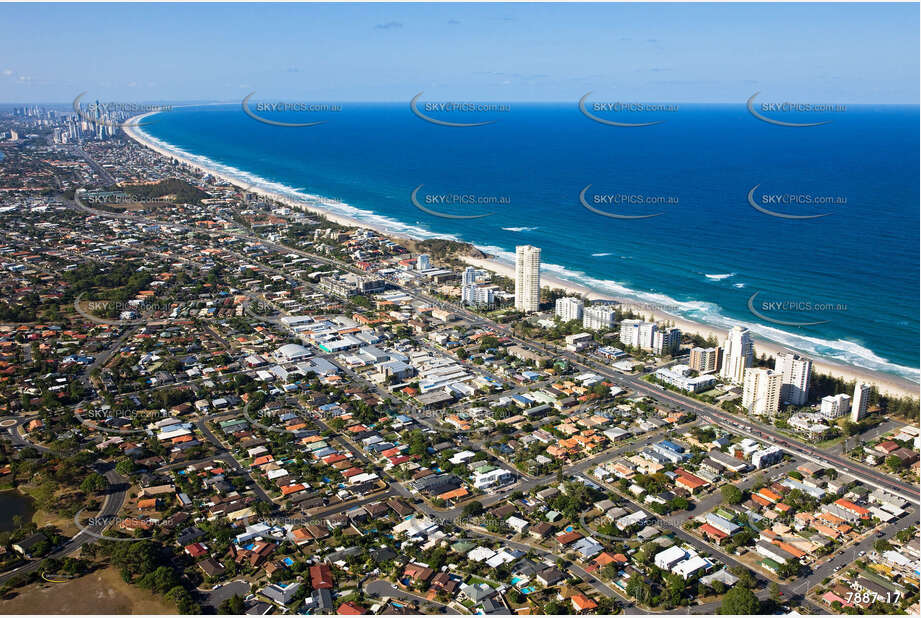 Aerial Photo Burleigh Heads QLD Aerial Photography