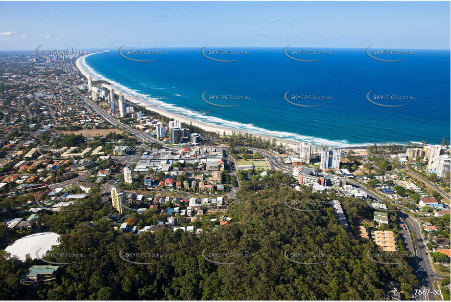 Aerial Photo Burleigh Heads QLD Aerial Photography