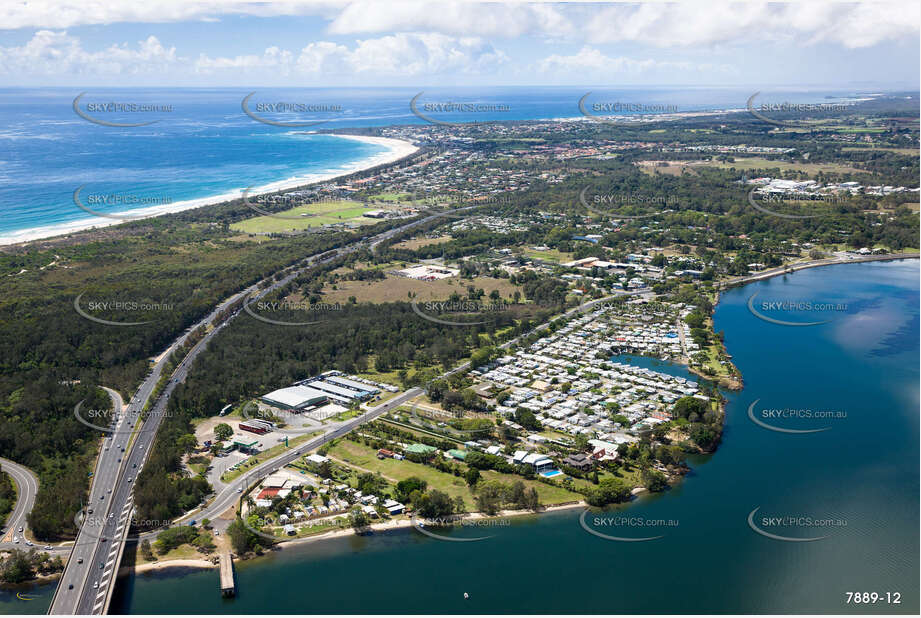 Aerial Photo Chinderah NSW Aerial Photography