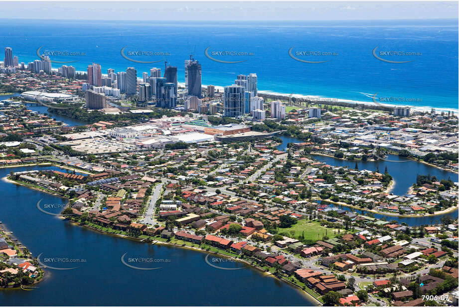 Aerial Photo Mermaid Waters QLD Aerial Photography