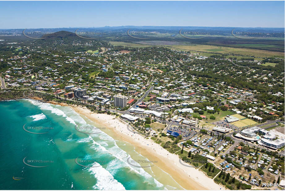 Aerial Photo Coolum Beach QLD Aerial Photography