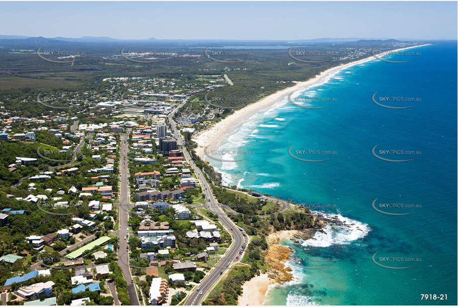 Aerial Photo Coolum Beach QLD Aerial Photography