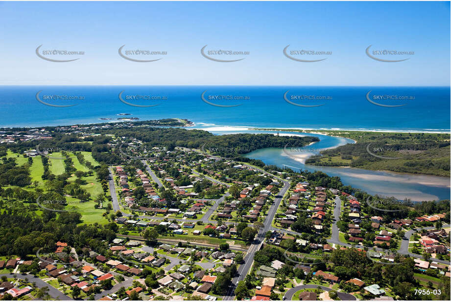 Aerial Photo Sawtell NSW Aerial Photography