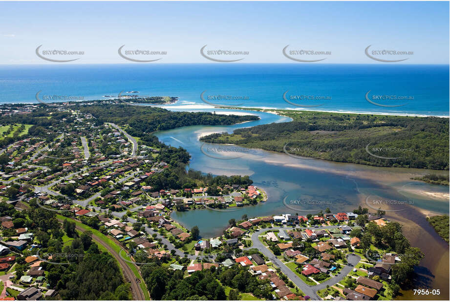 Aerial Photo Sawtell NSW Aerial Photography