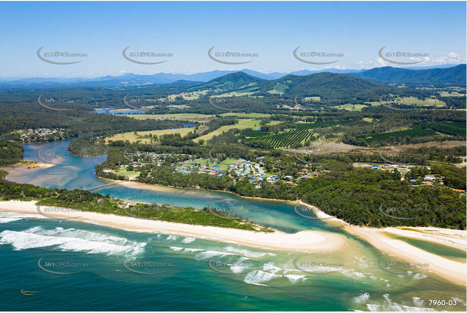 Aerial Photo Valla Beach NSW Aerial Photography