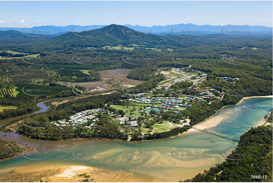 Aerial Photo Valla Beach NSW Aerial Photography