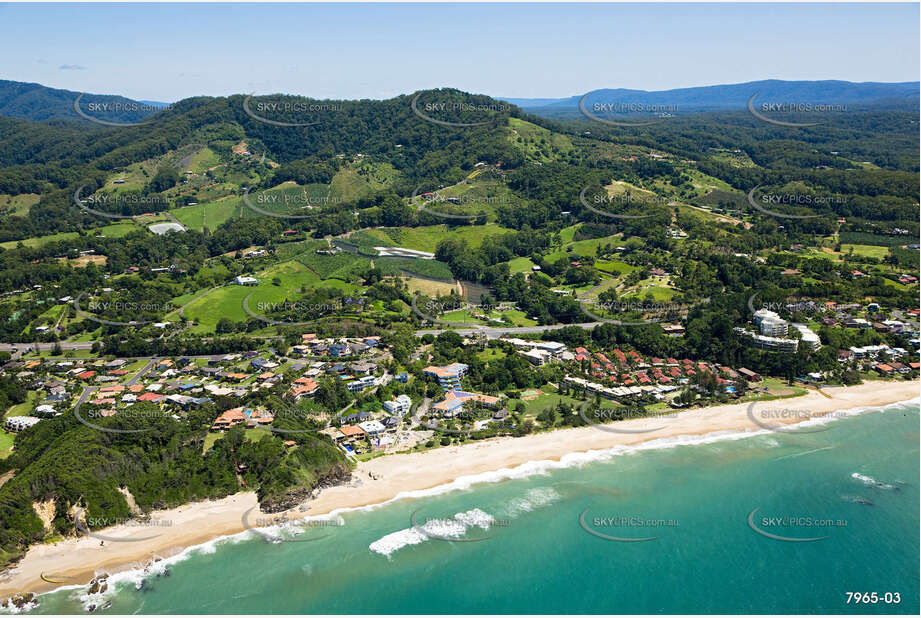 Aerial Photo Sapphire Beach NSW Aerial Photography