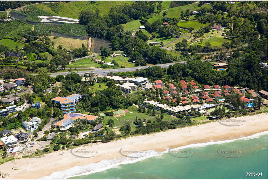 Aerial Photo Sapphire Beach NSW Aerial Photography