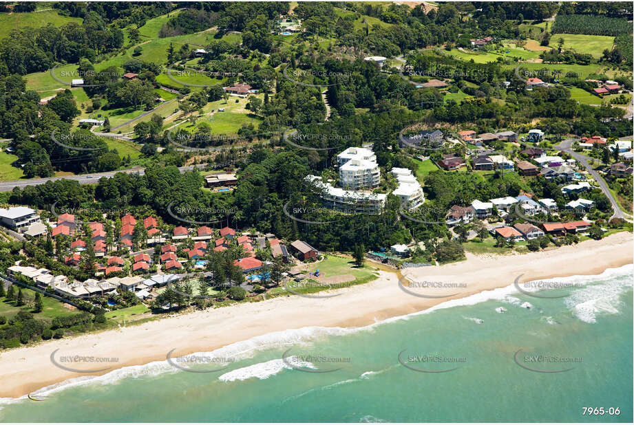 Aerial Photo Sapphire Beach NSW Aerial Photography