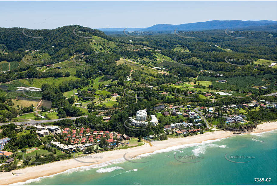 Aerial Photo Sapphire Beach NSW Aerial Photography