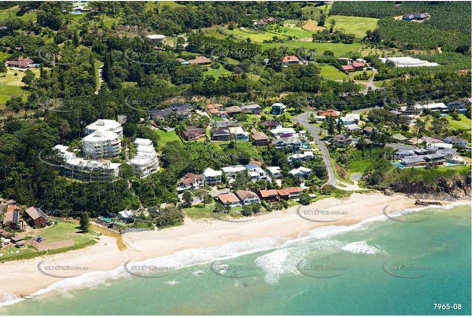 Aerial Photo Sapphire Beach NSW Aerial Photography