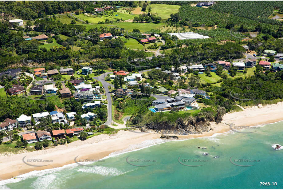 Aerial Photo Sapphire Beach NSW Aerial Photography