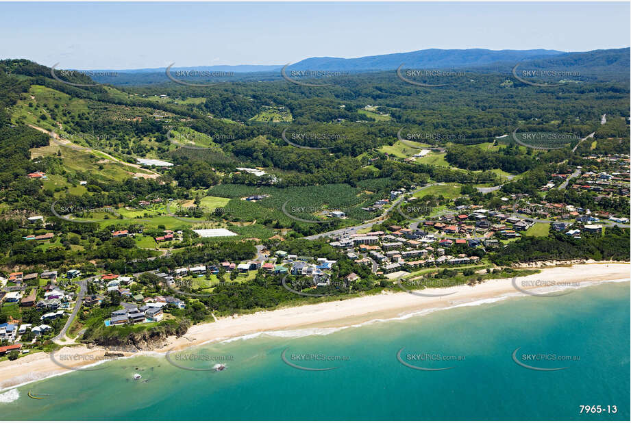 Aerial Photo Sapphire Beach NSW Aerial Photography