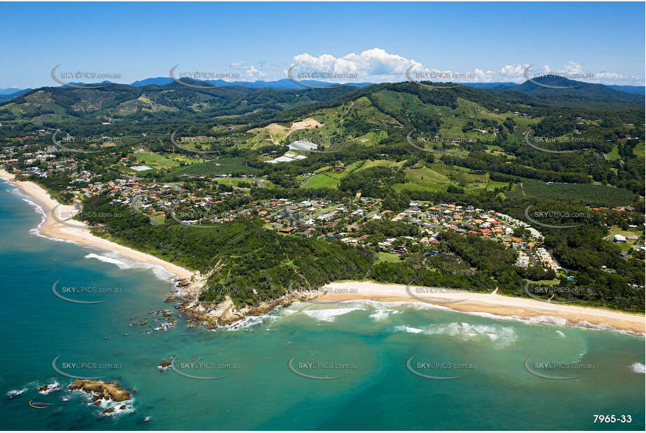 Aerial Photo Sapphire Beach NSW Aerial Photography