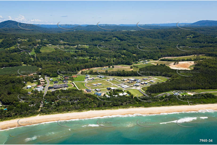 Aerial Photo Sapphire Beach NSW Aerial Photography