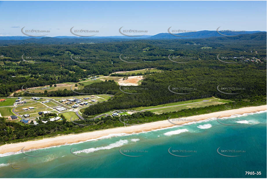 Aerial Photo Sapphire Beach NSW Aerial Photography