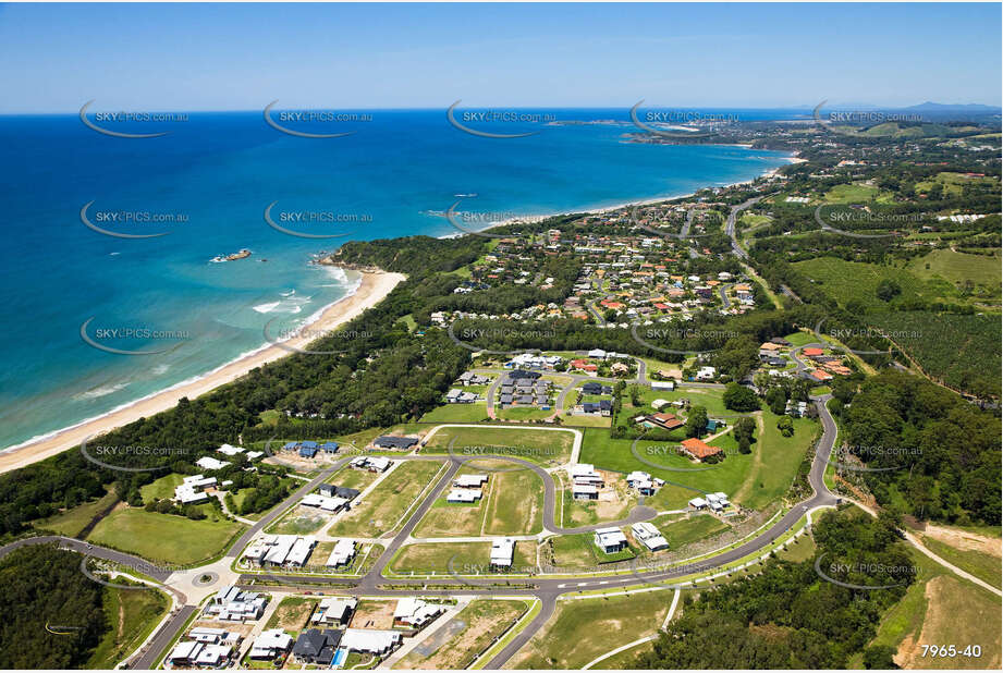 Aerial Photo Sapphire Beach NSW Aerial Photography