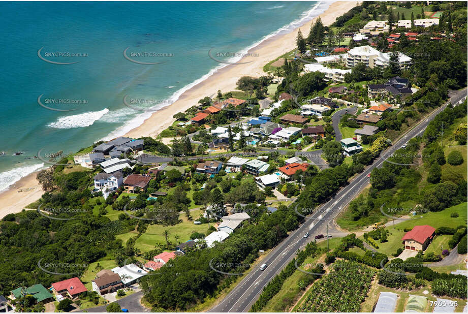 Aerial Photo Sapphire Beach NSW Aerial Photography