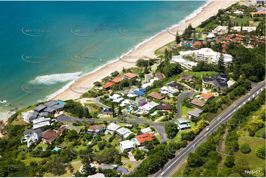 Aerial Photo Sapphire Beach NSW Aerial Photography