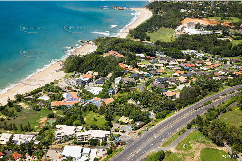 Aerial Photo Sapphire Beach NSW Aerial Photography