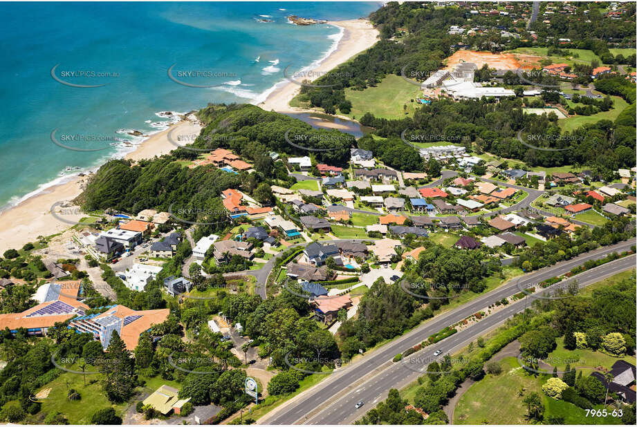 Aerial Photo Sapphire Beach NSW Aerial Photography