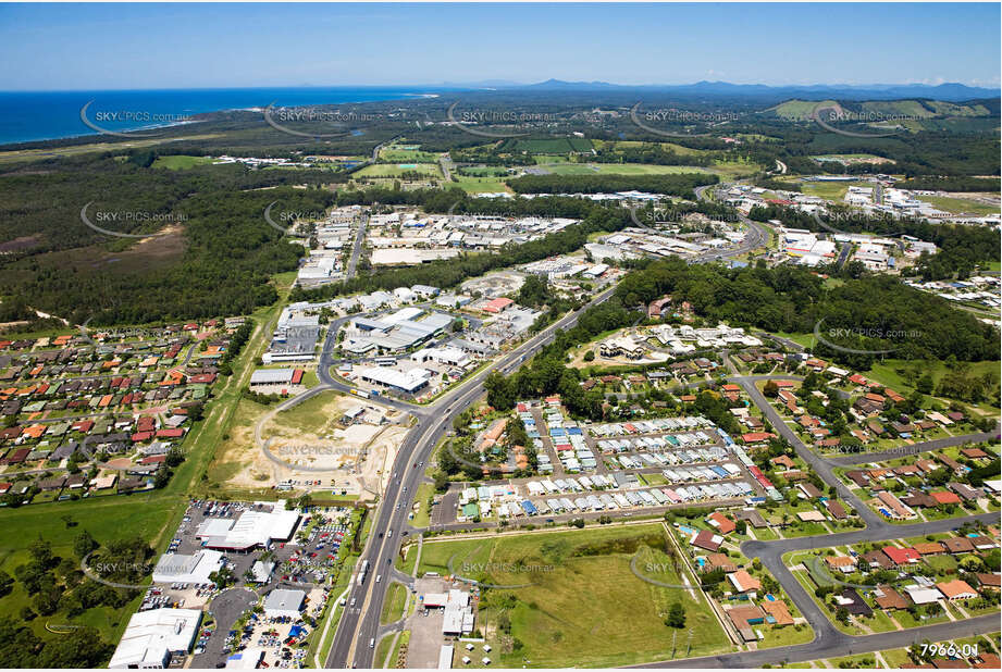 Aerial Photo North Boambee Valley Aerial Photography