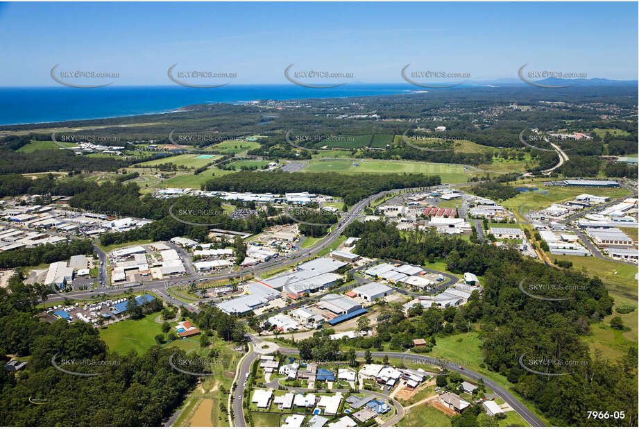 Aerial Photo North Boambee Valley Aerial Photography