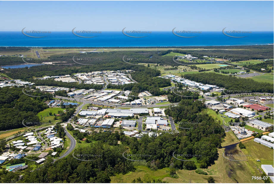 Aerial Photo North Boambee Valley Aerial Photography