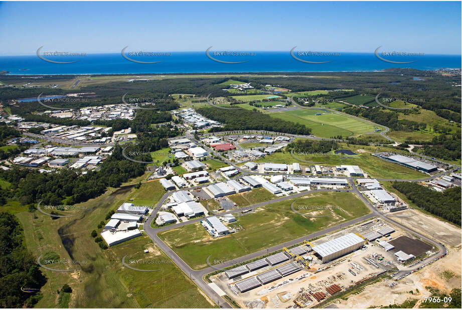 Aerial Photo North Boambee Valley Aerial Photography