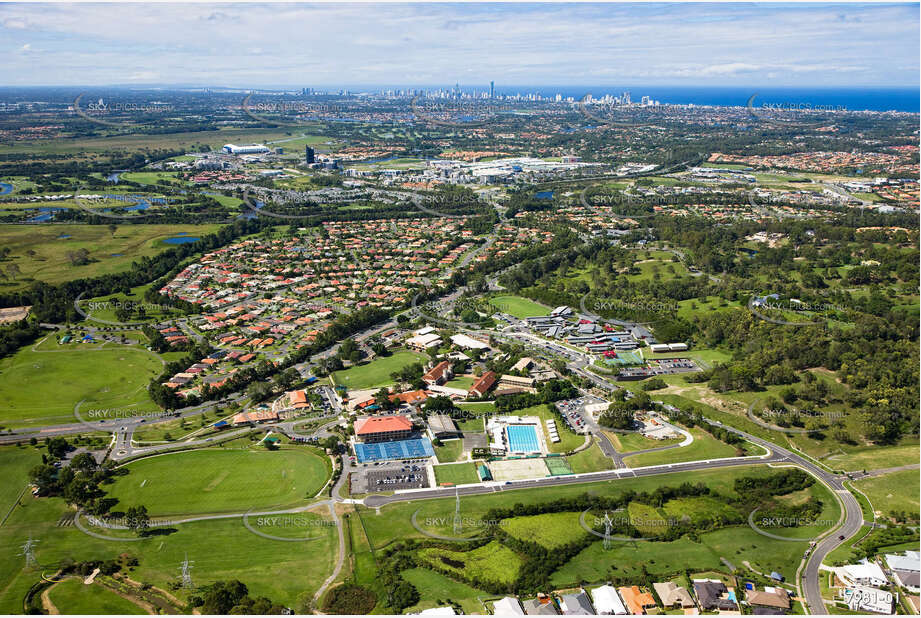 Aerial Photo Mudgeeraba QLD Aerial Photography