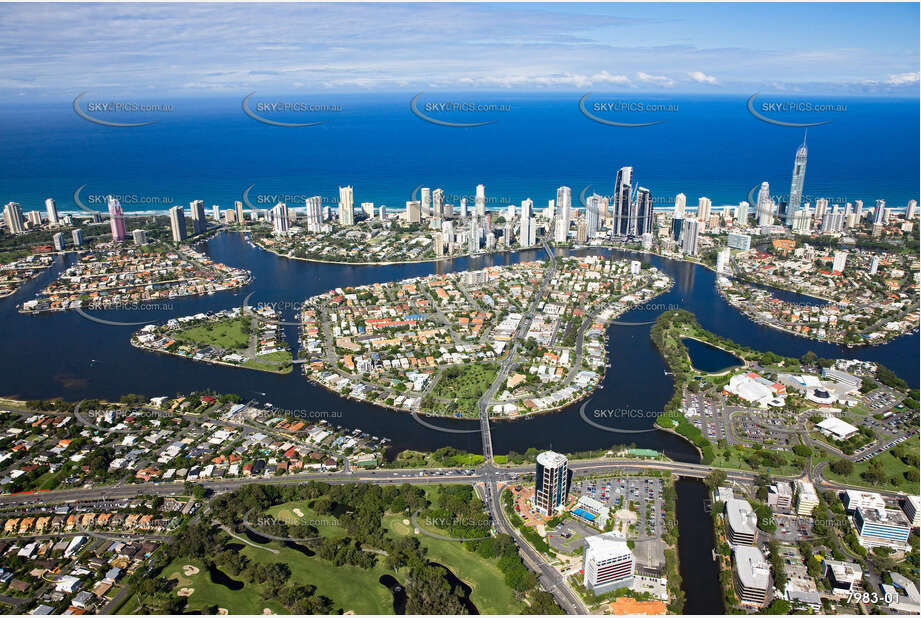 Aerial Photo Chevron & Cronin Island QLD Aerial Photography