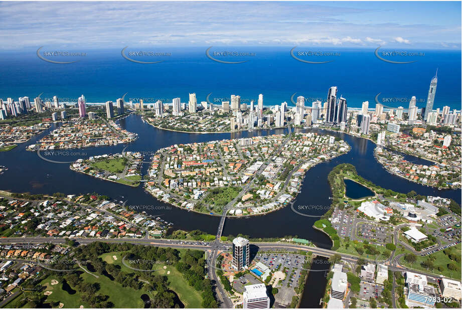 Aerial Photo Chevron & Cronin Island QLD Aerial Photography