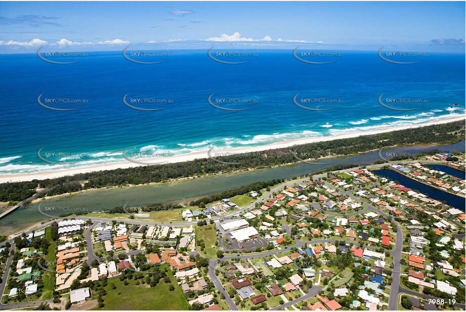 Aerial Photo Pottsville NSW Aerial Photography