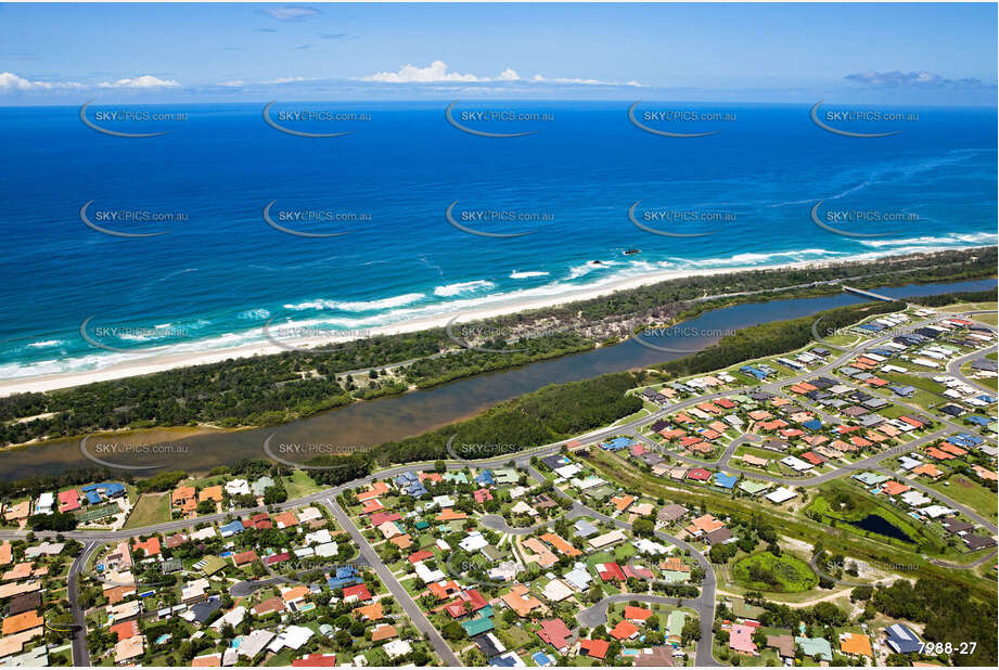 Aerial Photo Pottsville NSW Aerial Photography